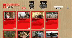 Desktop Screenshot of burningbrightproductions.co.uk